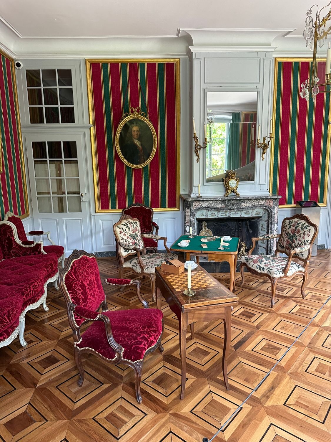 Château de Voltaire’in salonu, Ferney-Voltaire