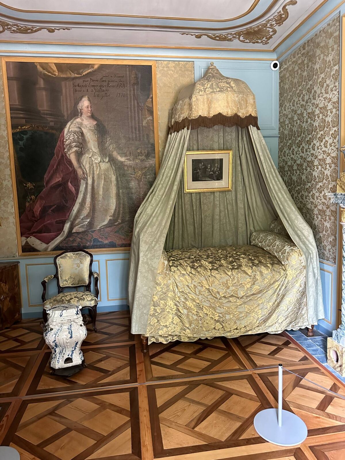 Voltaire’in yatak odası, Ferney-Voltaire
